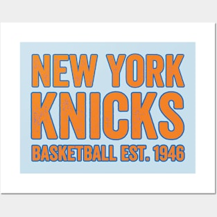 New York Knicks Est 1946 - Text Style Posters and Art